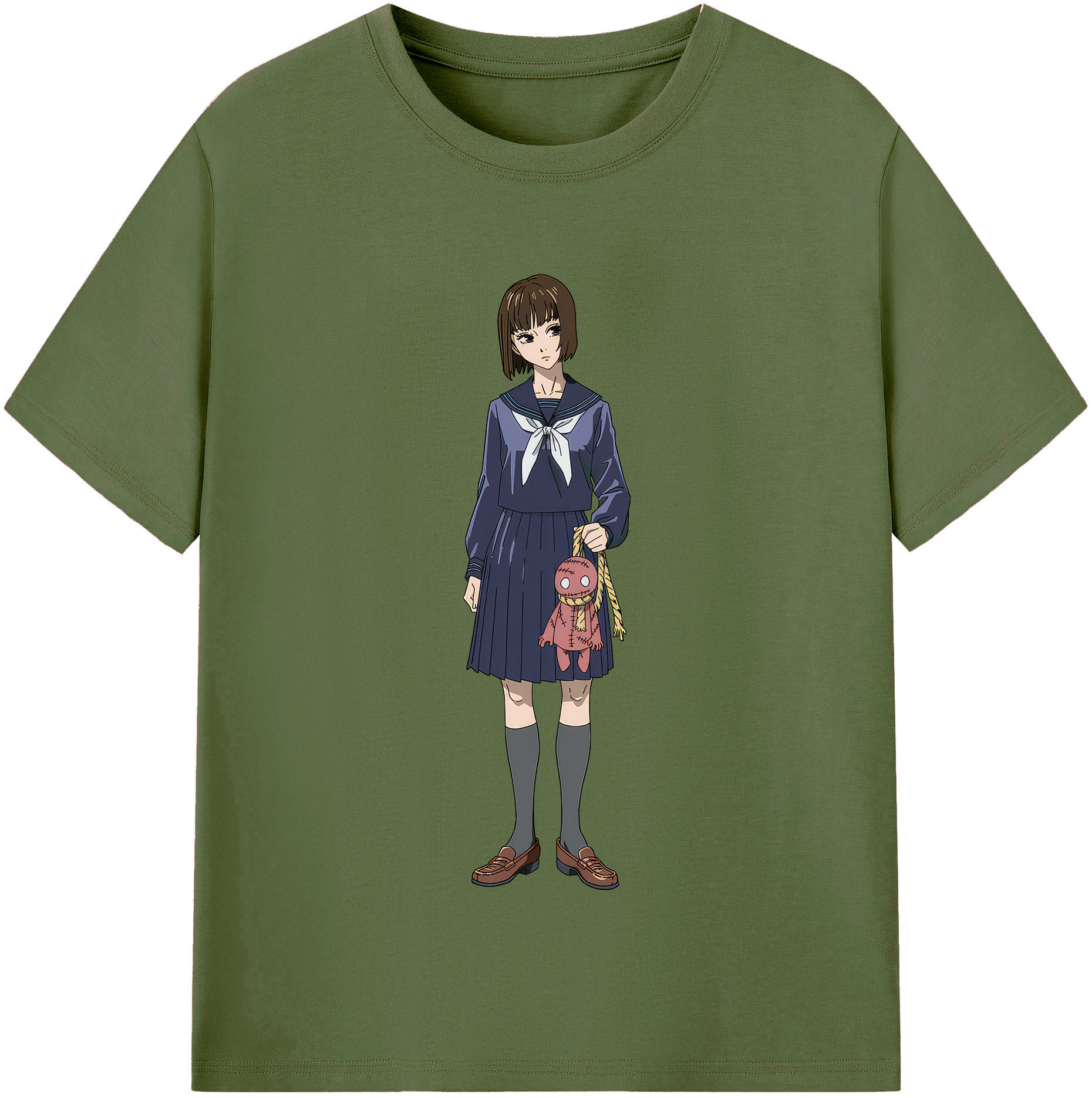 （画像用） 呪術廻戦 Jujutsu Kaisen 綿100％半袖Tシャツ（フロントプリント）